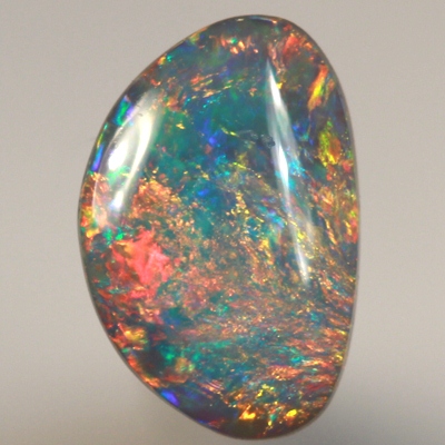 SOLID BLACK OPAL Top quality. Full on fire always.  SEE VIDEO